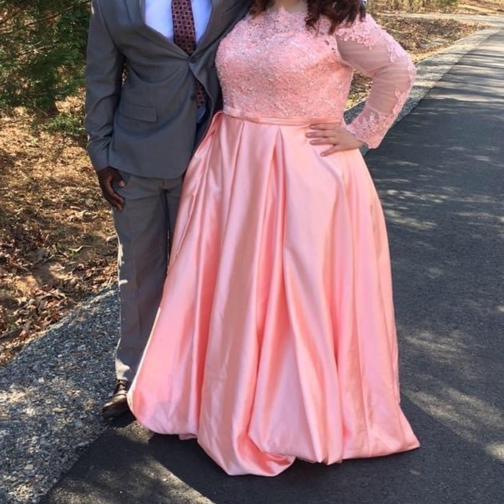 Prom or special occasion dress.